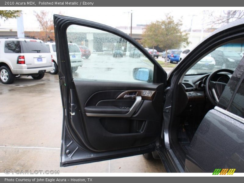 Polished Metal Metallic / Ebony 2010 Acura MDX