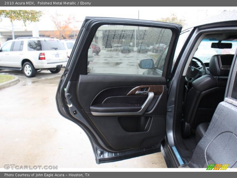 Polished Metal Metallic / Ebony 2010 Acura MDX