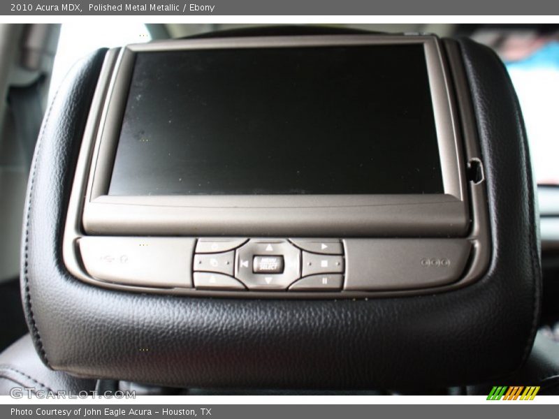 Polished Metal Metallic / Ebony 2010 Acura MDX