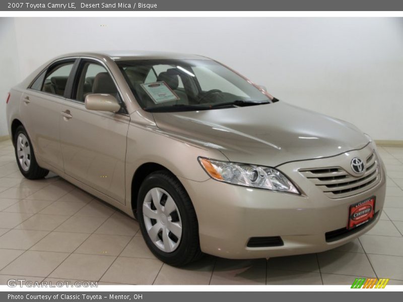 Desert Sand Mica / Bisque 2007 Toyota Camry LE