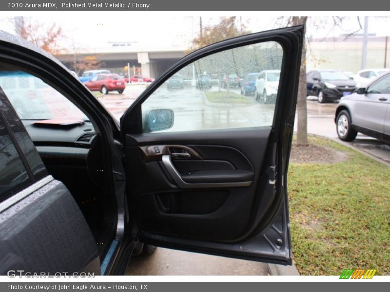 Polished Metal Metallic / Ebony 2010 Acura MDX