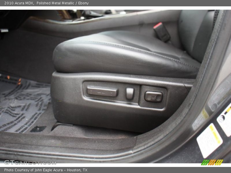 Polished Metal Metallic / Ebony 2010 Acura MDX