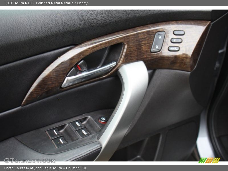 Polished Metal Metallic / Ebony 2010 Acura MDX