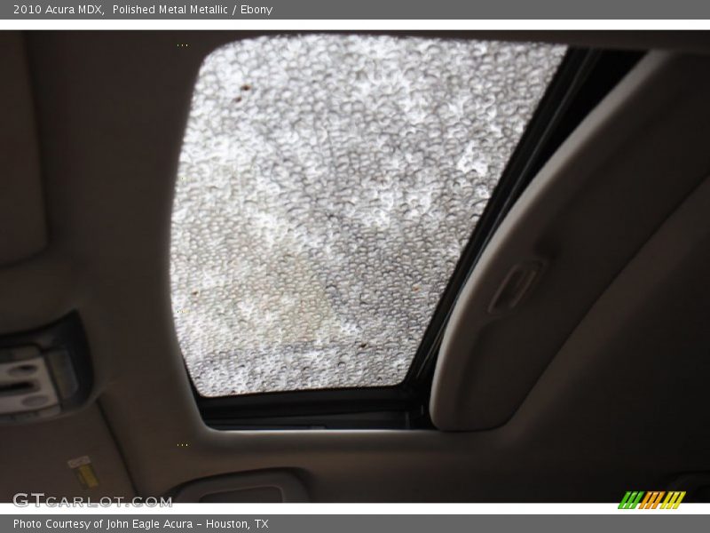 Polished Metal Metallic / Ebony 2010 Acura MDX