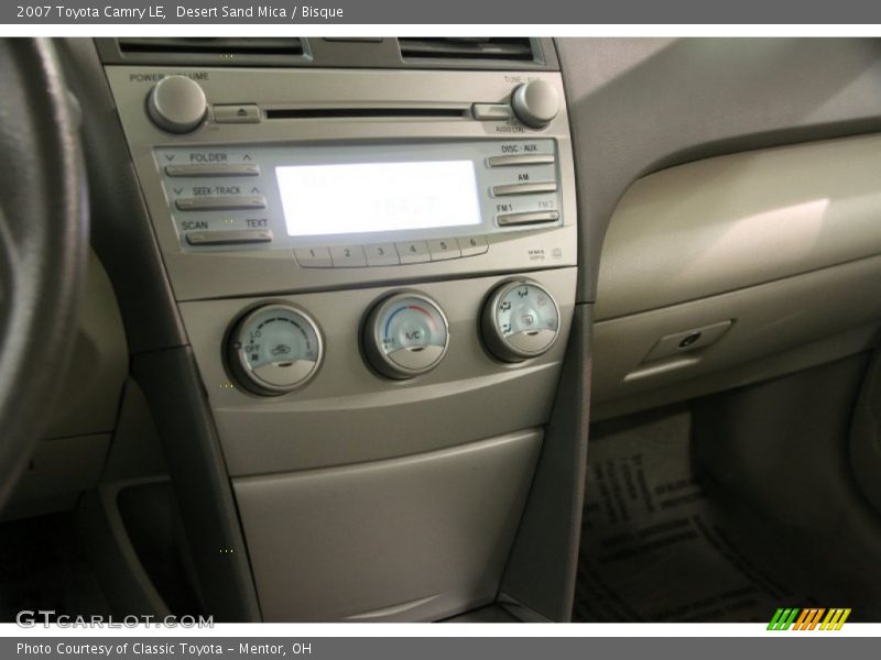 Desert Sand Mica / Bisque 2007 Toyota Camry LE