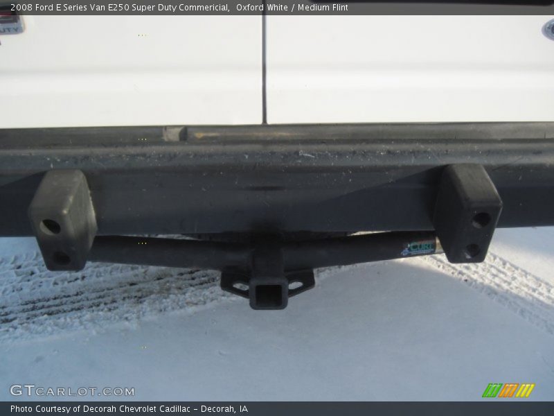 Oxford White / Medium Flint 2008 Ford E Series Van E250 Super Duty Commericial