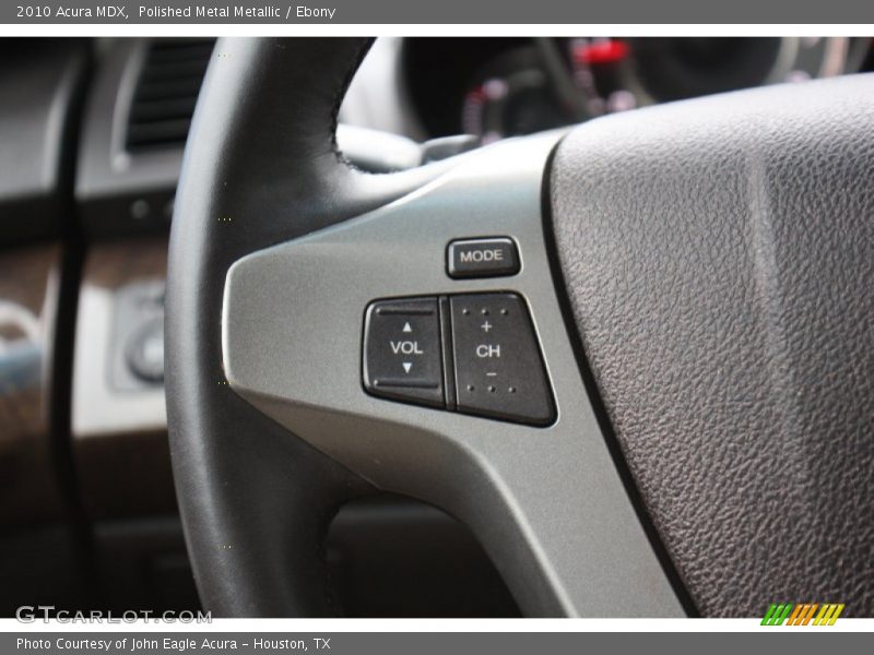 Polished Metal Metallic / Ebony 2010 Acura MDX