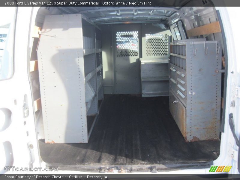 Oxford White / Medium Flint 2008 Ford E Series Van E250 Super Duty Commericial