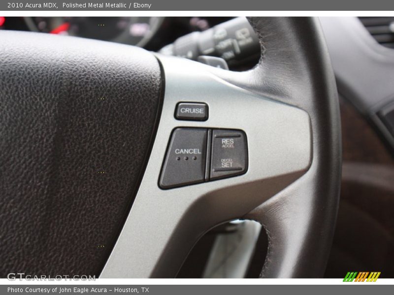 Polished Metal Metallic / Ebony 2010 Acura MDX