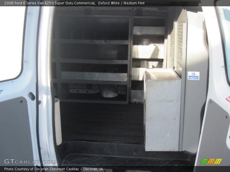 Oxford White / Medium Flint 2008 Ford E Series Van E250 Super Duty Commericial