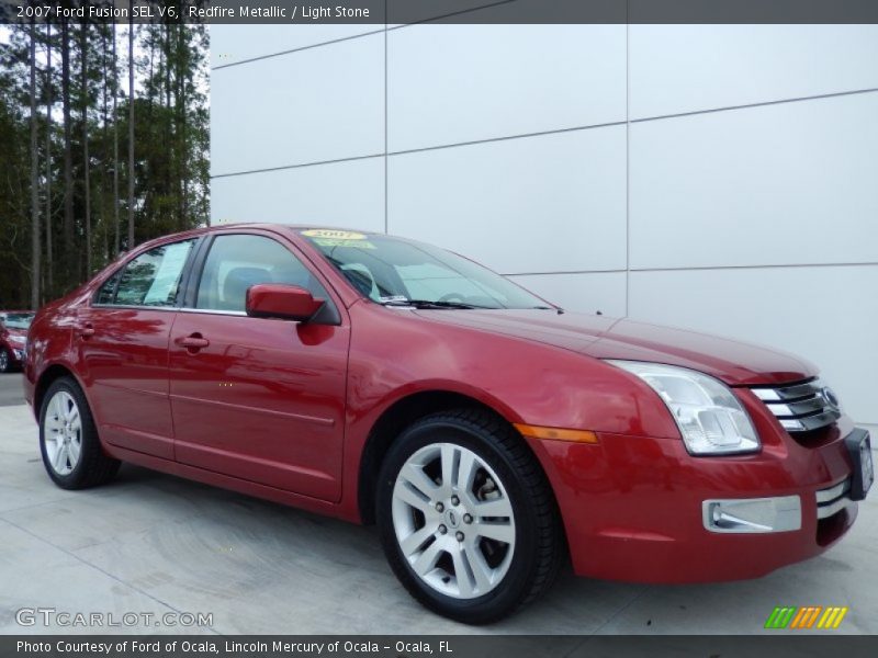 Front 3/4 View of 2007 Fusion SEL V6