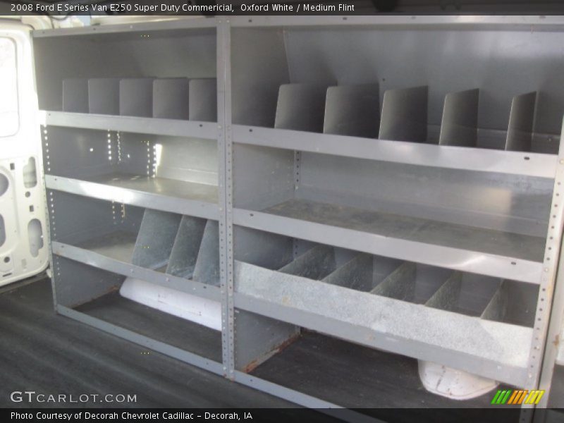 Oxford White / Medium Flint 2008 Ford E Series Van E250 Super Duty Commericial