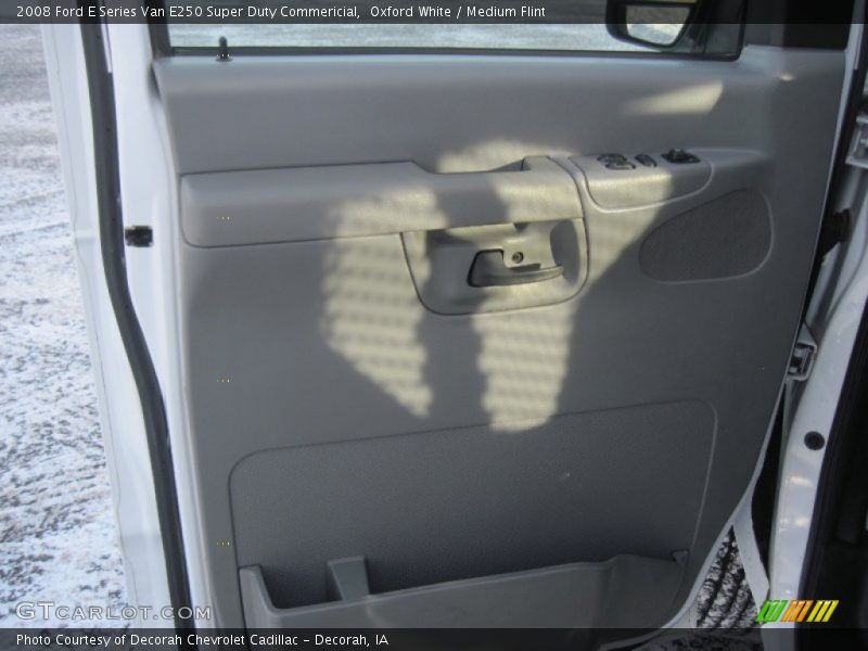 Oxford White / Medium Flint 2008 Ford E Series Van E250 Super Duty Commericial