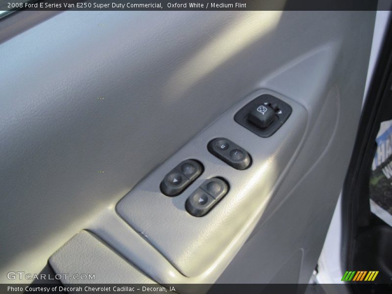 Oxford White / Medium Flint 2008 Ford E Series Van E250 Super Duty Commericial
