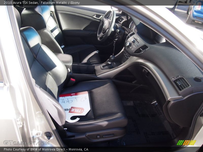 Palladium Metallic / Ebony 2010 Acura TSX Sedan