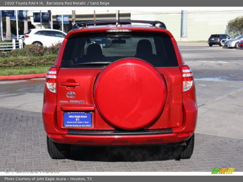 Barcelona Red Metallic / Sand Beige 2009 Toyota RAV4 I4