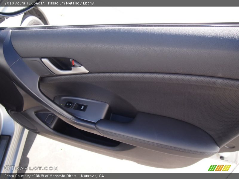 Palladium Metallic / Ebony 2010 Acura TSX Sedan