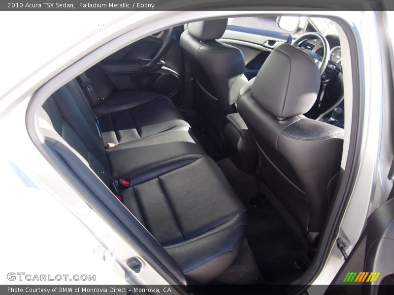 Palladium Metallic / Ebony 2010 Acura TSX Sedan