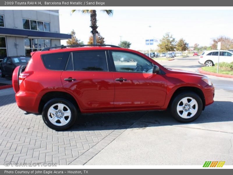 Barcelona Red Metallic / Sand Beige 2009 Toyota RAV4 I4