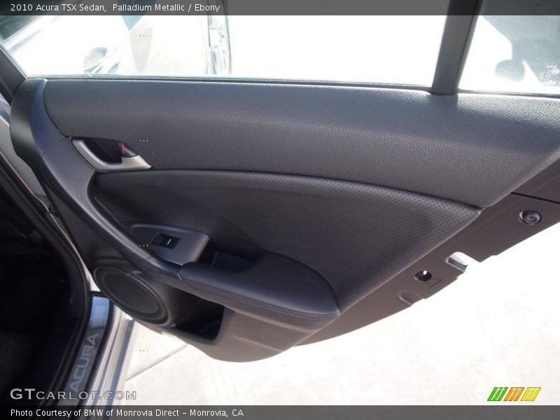Palladium Metallic / Ebony 2010 Acura TSX Sedan