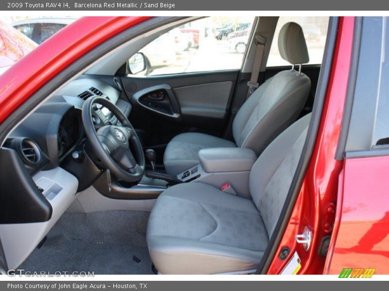 Barcelona Red Metallic / Sand Beige 2009 Toyota RAV4 I4