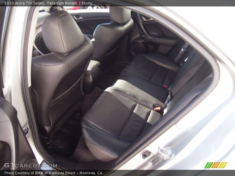 Palladium Metallic / Ebony 2010 Acura TSX Sedan