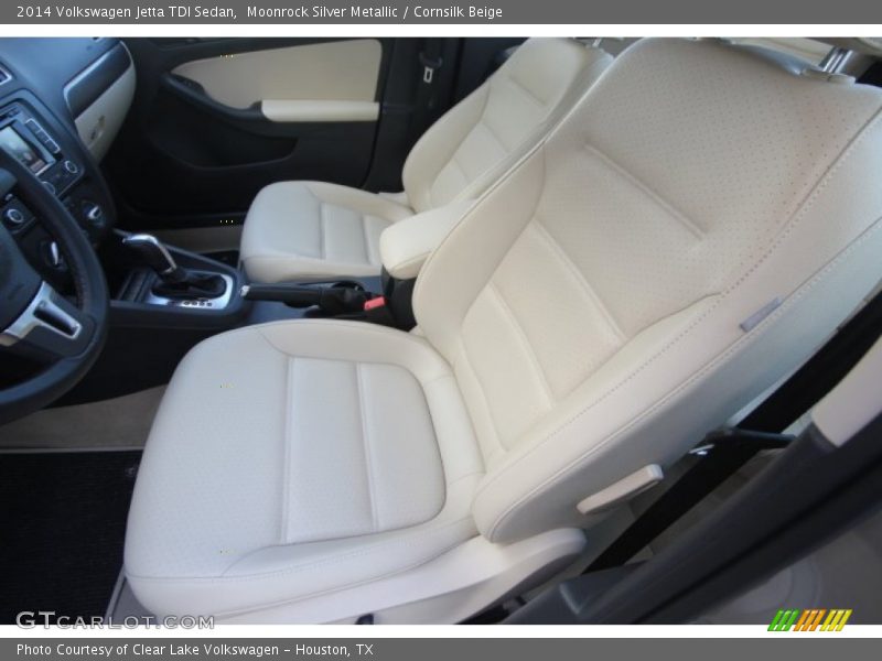 Moonrock Silver Metallic / Cornsilk Beige 2014 Volkswagen Jetta TDI Sedan