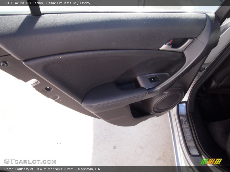 Palladium Metallic / Ebony 2010 Acura TSX Sedan