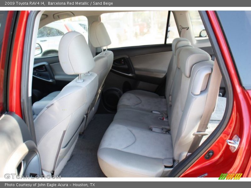 Barcelona Red Metallic / Sand Beige 2009 Toyota RAV4 I4
