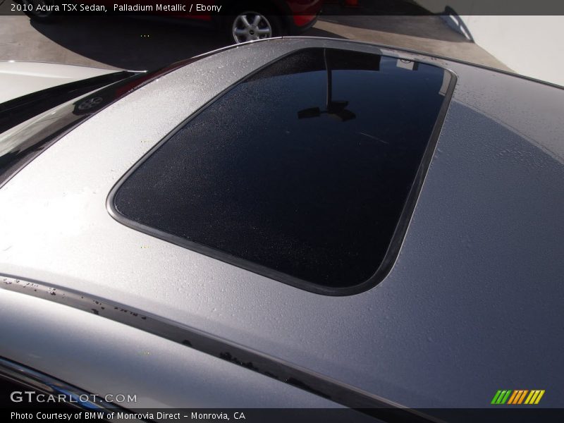 Palladium Metallic / Ebony 2010 Acura TSX Sedan