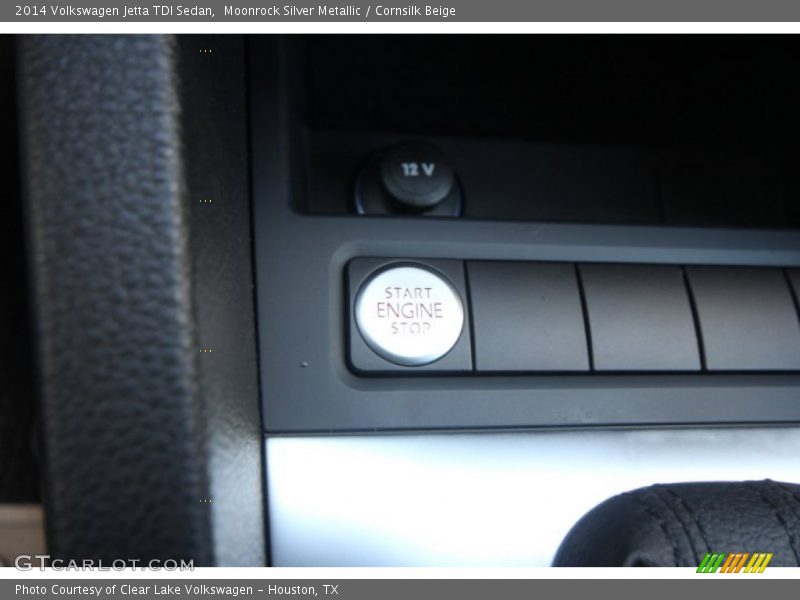 Moonrock Silver Metallic / Cornsilk Beige 2014 Volkswagen Jetta TDI Sedan