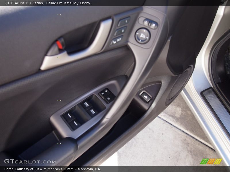 Palladium Metallic / Ebony 2010 Acura TSX Sedan