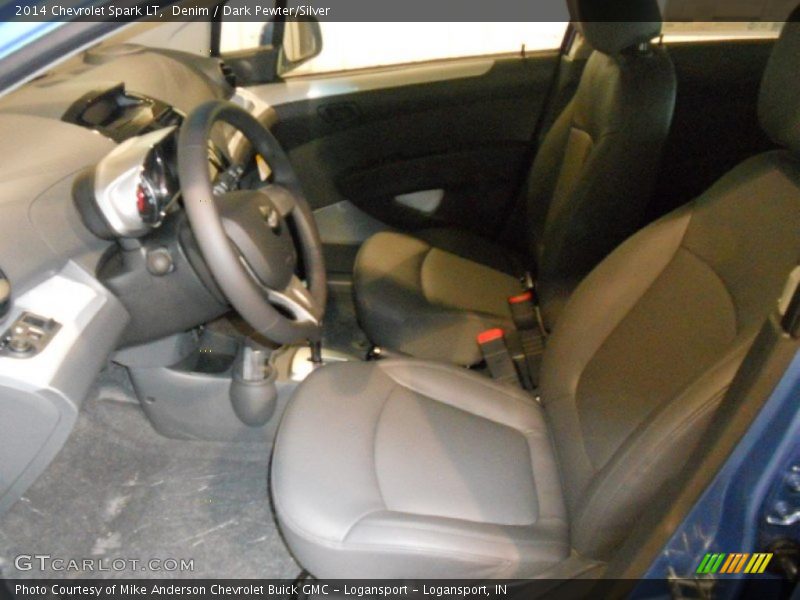 Denim / Dark Pewter/Silver 2014 Chevrolet Spark LT