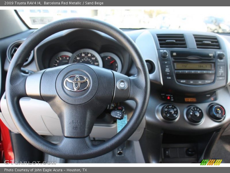 Barcelona Red Metallic / Sand Beige 2009 Toyota RAV4 I4