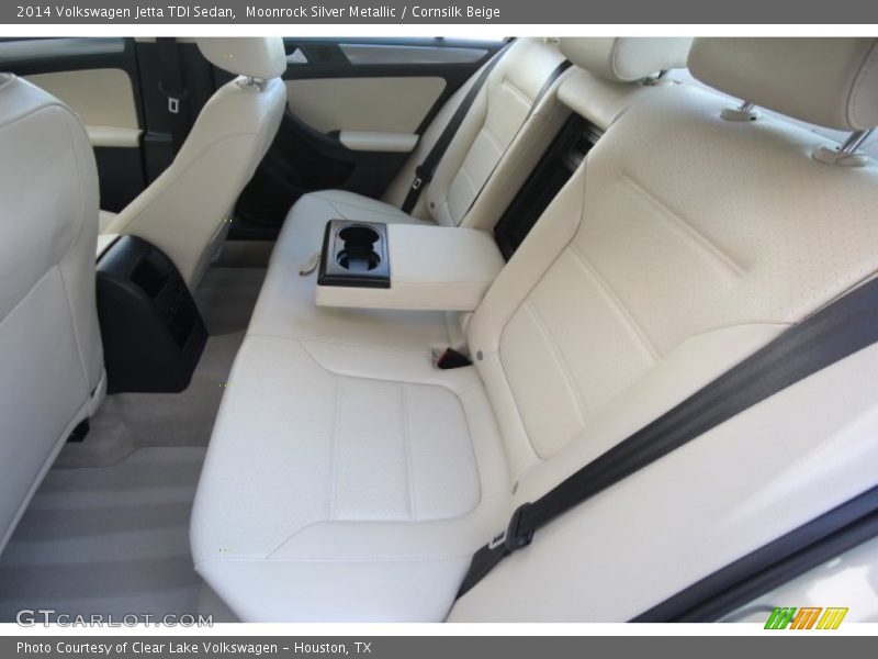 Moonrock Silver Metallic / Cornsilk Beige 2014 Volkswagen Jetta TDI Sedan