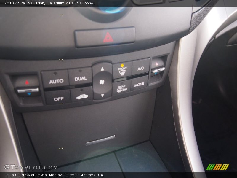 Palladium Metallic / Ebony 2010 Acura TSX Sedan