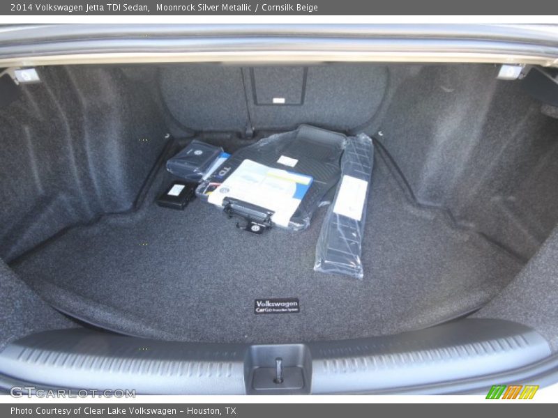 Moonrock Silver Metallic / Cornsilk Beige 2014 Volkswagen Jetta TDI Sedan