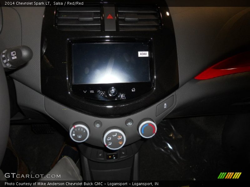 Salsa / Red/Red 2014 Chevrolet Spark LT