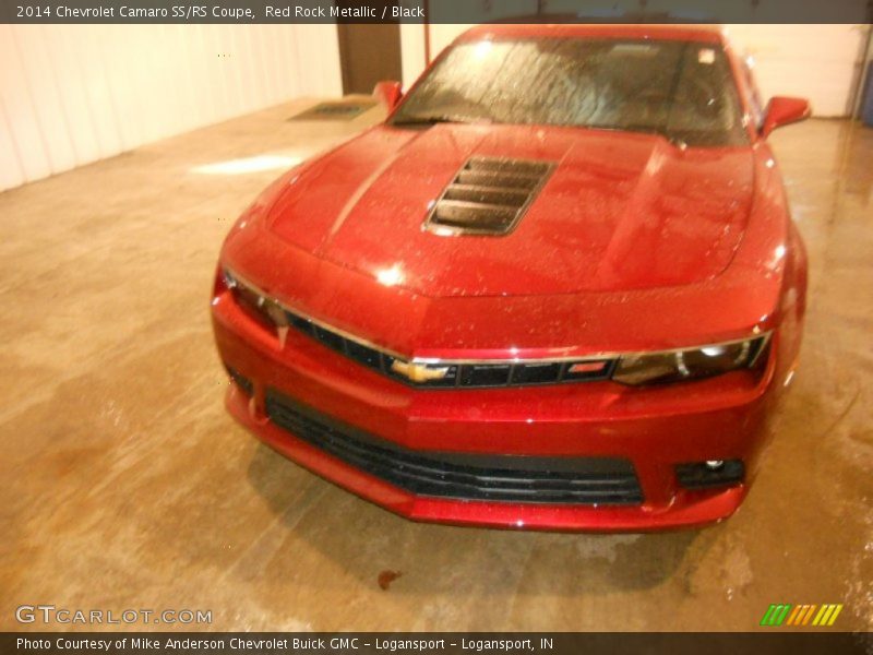 Red Rock Metallic / Black 2014 Chevrolet Camaro SS/RS Coupe