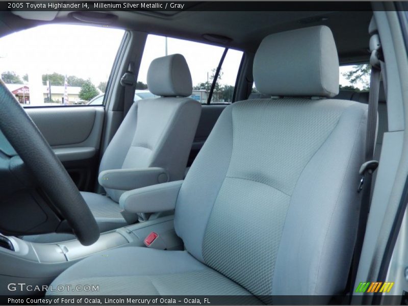 Millenium Silver Metallic / Gray 2005 Toyota Highlander I4