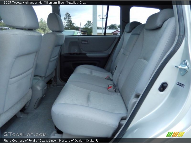 Millenium Silver Metallic / Gray 2005 Toyota Highlander I4