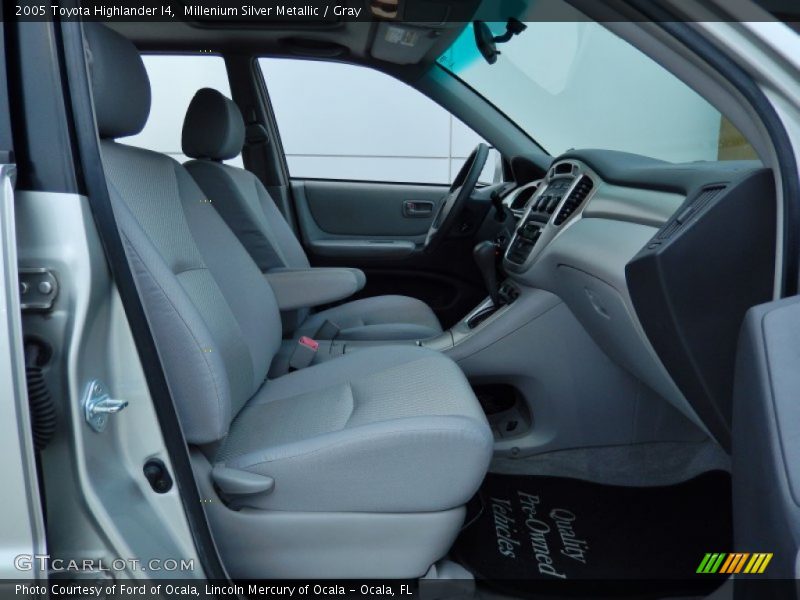 Millenium Silver Metallic / Gray 2005 Toyota Highlander I4