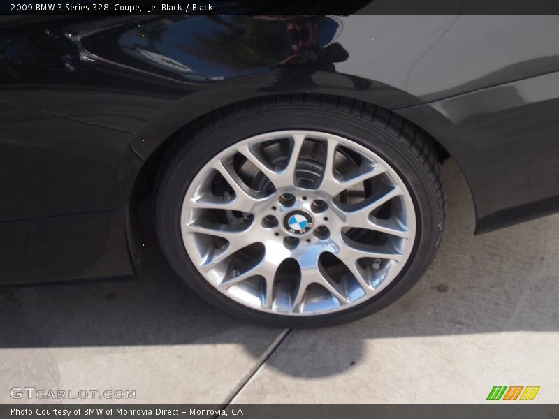 Jet Black / Black 2009 BMW 3 Series 328i Coupe