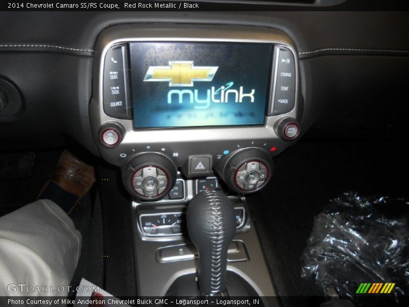 Red Rock Metallic / Black 2014 Chevrolet Camaro SS/RS Coupe