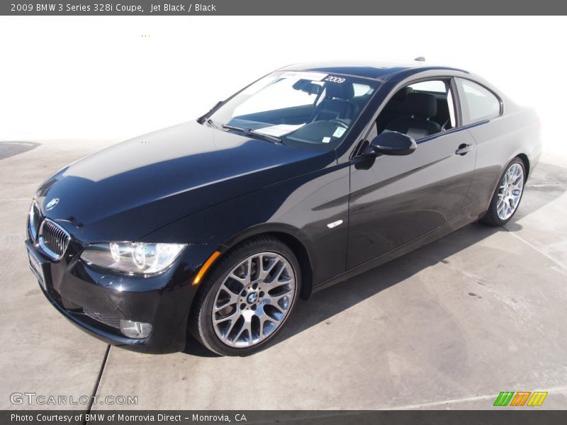 Jet Black / Black 2009 BMW 3 Series 328i Coupe