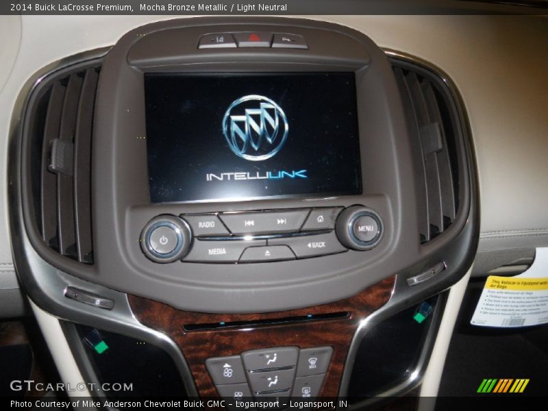 Mocha Bronze Metallic / Light Neutral 2014 Buick LaCrosse Premium