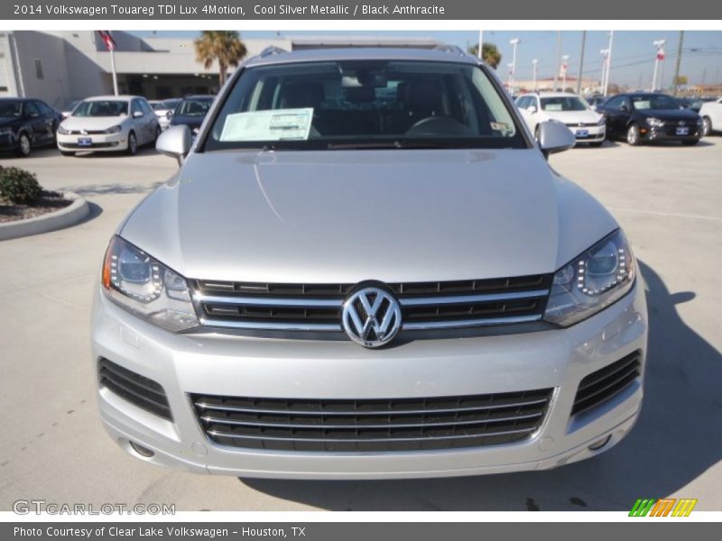 Cool Silver Metallic / Black Anthracite 2014 Volkswagen Touareg TDI Lux 4Motion