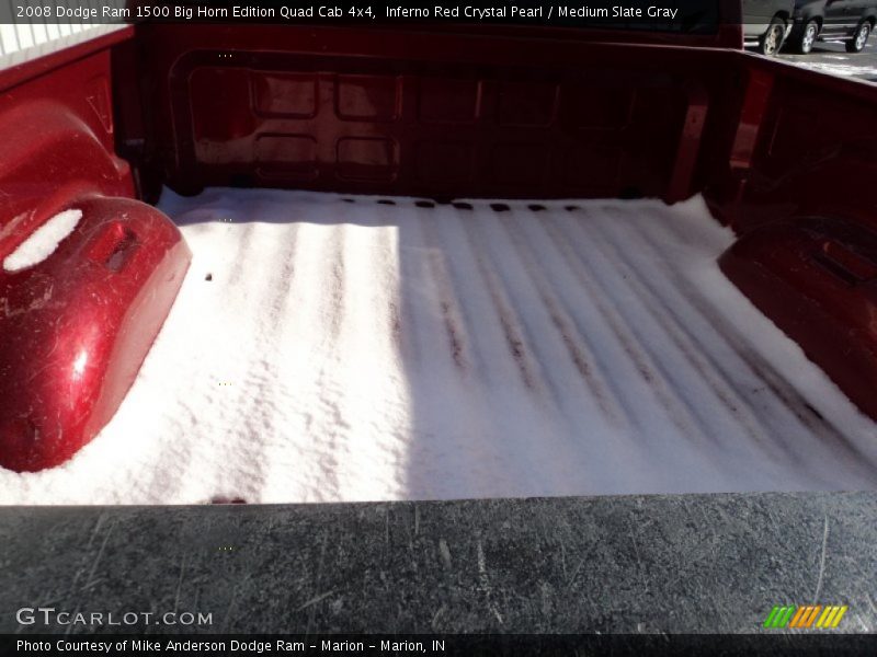 Inferno Red Crystal Pearl / Medium Slate Gray 2008 Dodge Ram 1500 Big Horn Edition Quad Cab 4x4