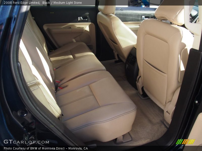Black / Medium Light Stone 2008 Ford Edge Limited