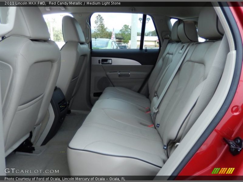 Red Candy Metallic / Medium Light Stone 2011 Lincoln MKX FWD